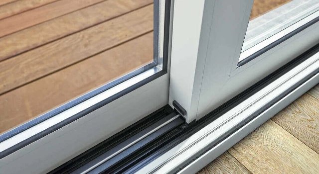 Sliding glass door track and roller repair by Reliable Door Repair