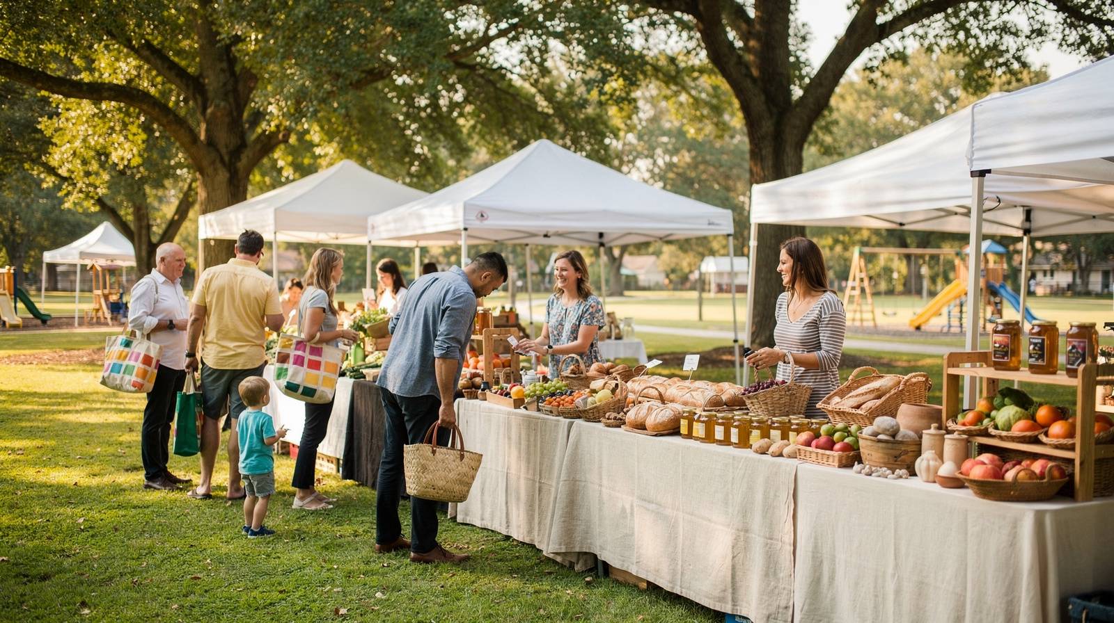 Plantation Farmers Market at Volunteer Park — Saturday morning community market with fresh local produce, baked goods, and artisan vendors