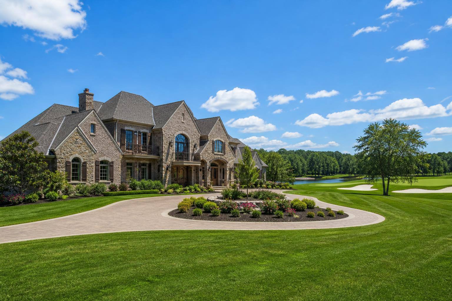 Waterfront estate home in Pembroke Pines — custom-built luxury on a private lake