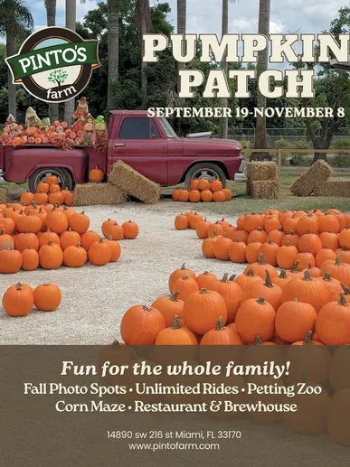 Harvest festival at Flamingo Gardens in Davie