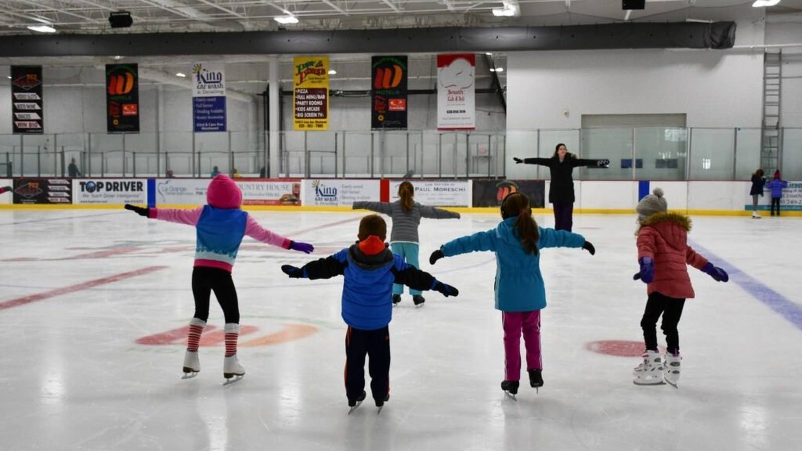 Pines Ice Arena skating camp — kids ice skating in Pembroke Pines