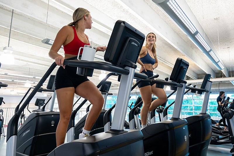 Indoor sports court at NSU Recplex in Pembroke Pines with modern athletic facilities